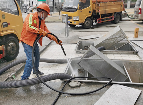 南关隔油池清理